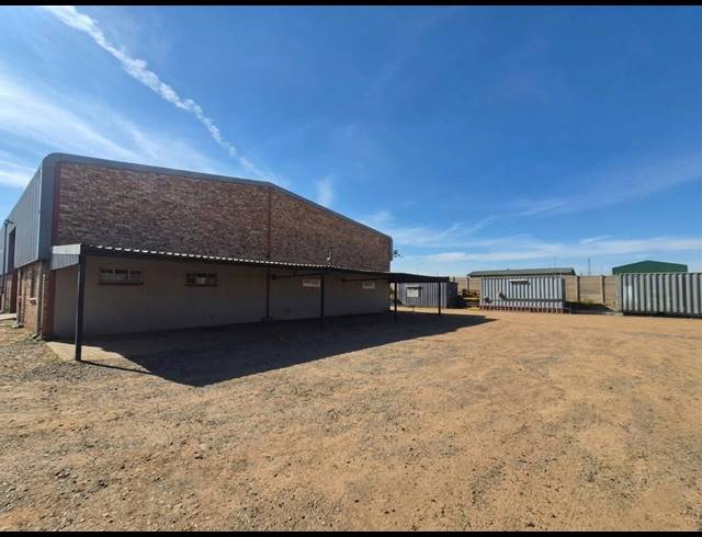 400M² FACTORY FOR SALE IN SASOLBURG INDUSTRIAL ZONE 2